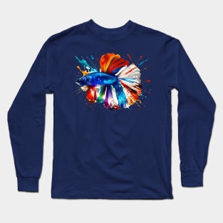 Pisces Betta Fish Long Sleeve T-Shirt